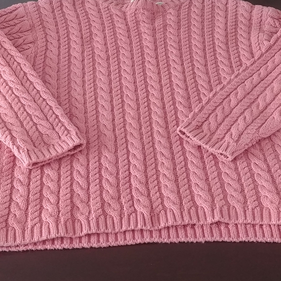 Eddie Bauer Ladies Knit Sweater 100% Cotton - Picture 4 of 6